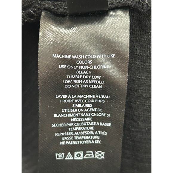 Free People Women's Black Ribbed Velvet Back Slit Maxi Skirt Whimsigoth Small - Picture 6 of 8